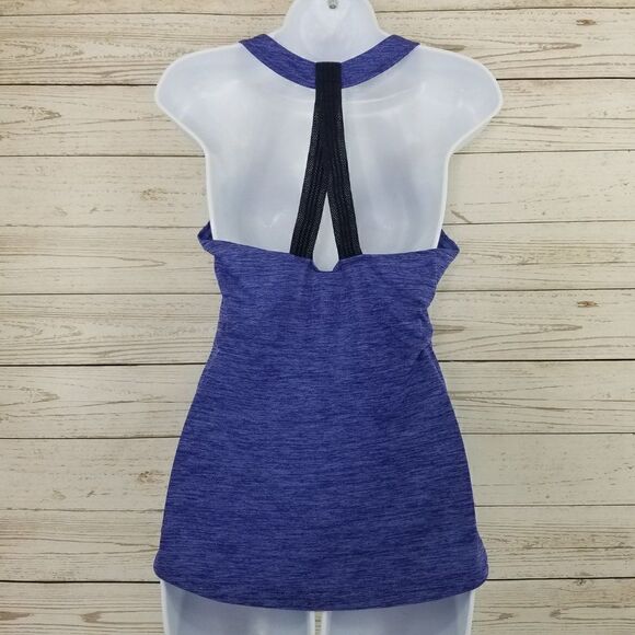 Nwt adidas climalite laser tank DT5615 womens size small blue black tank top. - Picture 4 of 12